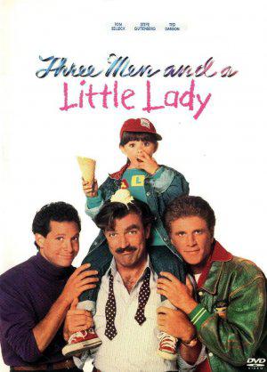 Трое мужчин и маленькая леди (1990, постер фильма)