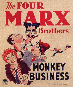 Обезьяний бизнес (1931, постер фильма)