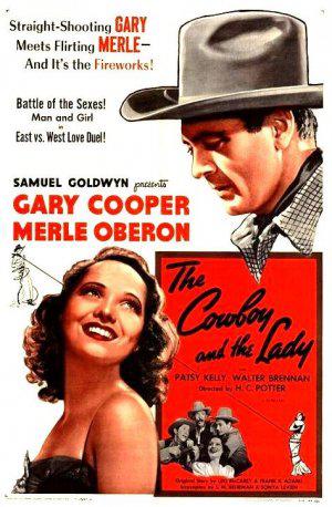 Ковбой и леди (1938, постер фильма)