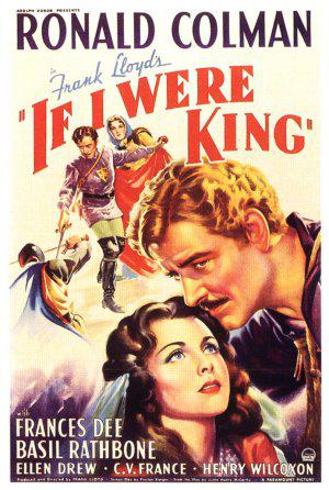 Если бы я был королём (1938, постер фильма)