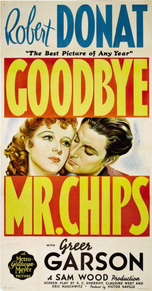 До свидания, мистер Чипс (1939, постер фильма)