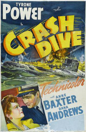 Опасное погружение (1943, постер фильма)