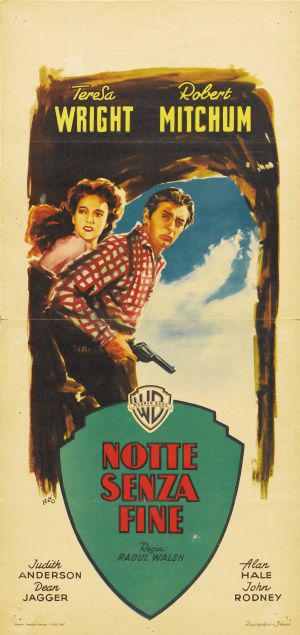 Преследуемый (1947, постер фильма)