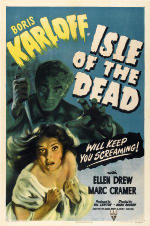 Остров мертвых (1945, постер фильма)