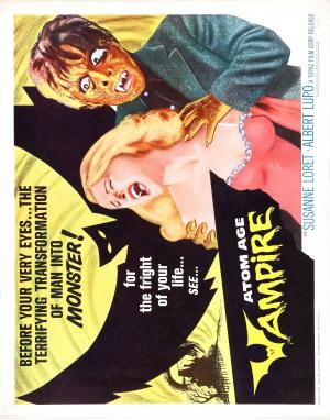 Вампир атомного века (1960, постер фильма)