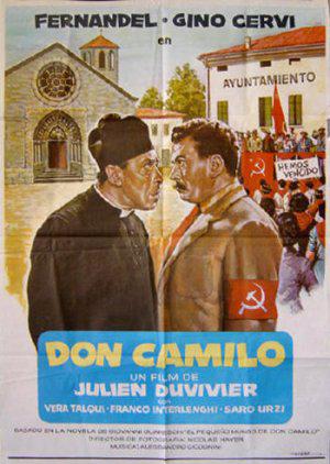 Маленький мир Дона Камилло (1952, постер фильма)