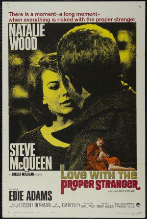 Любовь с подходящим незнакомцем (1963, постер фильма)