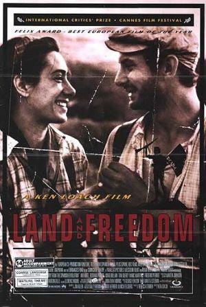 Земля и свобода (1995, постер фильма)