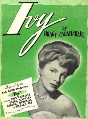 Плющ (1947, постер фильма)