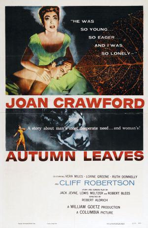 Осенние листья (1956, постер фильма)