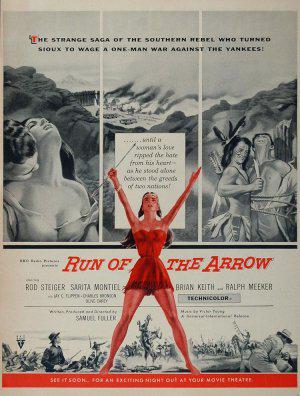 Убегая от стрелы (1957, постер фильма)