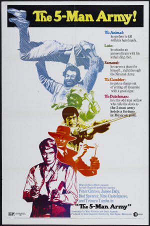 Армия пяти (1969, постер фильма)