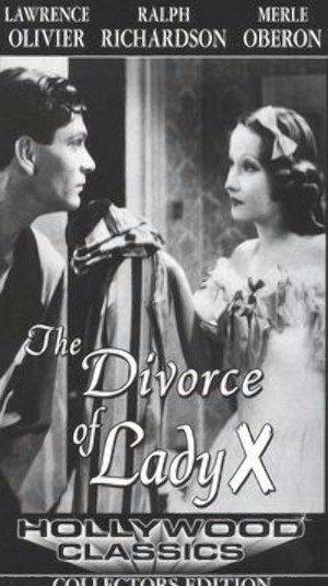 Развод леди Икс (1938, постер фильма)