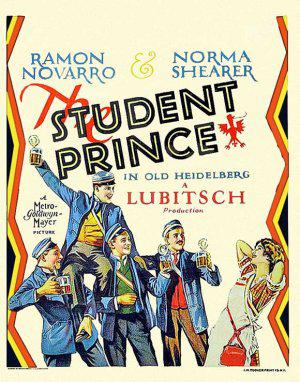 Принц-студент в Старом Гейдельберге (1927, постер фильма)