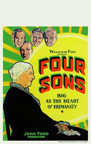 Четверо сыновей (1928, постер фильма)