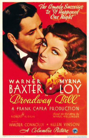 Бродвей Билл (1934, постер фильма)