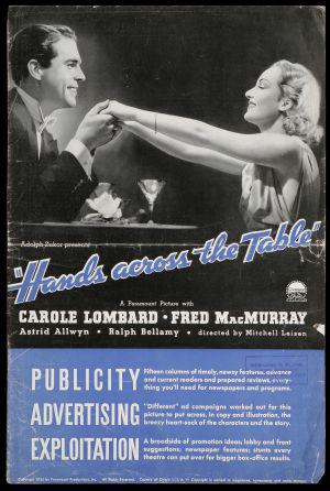 Руки на столе (1935, постер фильма)