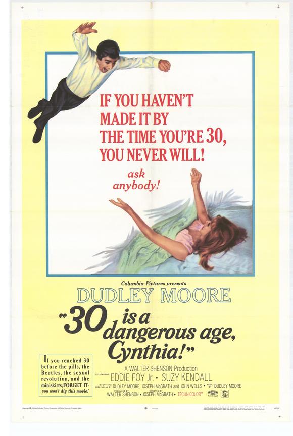 30 - опасный возраст, Синтия (1968, постер фильма)