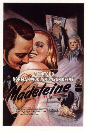 Мадлен (1950, постер фильма)