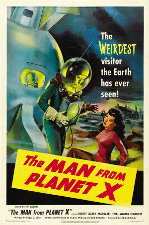 Пришелец с планеты Икс (1951, постер фильма)