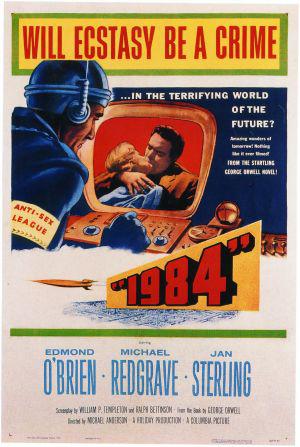 1984 (1956, постер фильма)