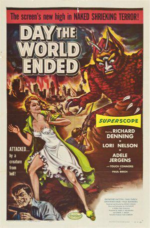 День, когда Земле пришел конец (1955, постер фильма)