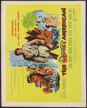 Тихий американец (1958, постер фильма)