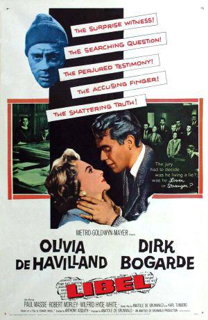 Клевета (1959, постер фильма)