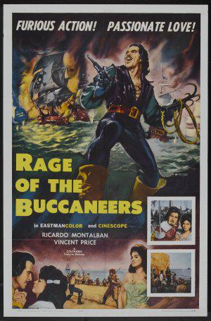 Чёрный пират (1961, постер фильма)