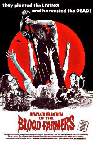 Вторжение кровавых фермеров (1972, постер фильма)