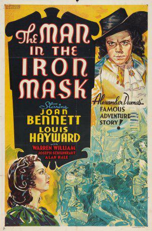 Человек в железной маске (1939, постер фильма)