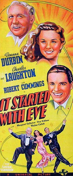 Всё началось с Евы (1941, постер фильма)