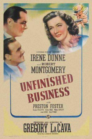Незаконченный бизнес (1941, постер фильма)
