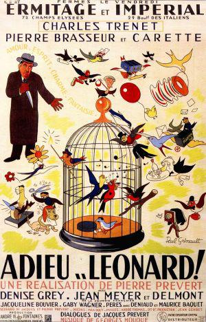 Прощай, Леонард (1943, постер фильма)