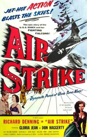 Воздушный удар (1955, постер фильма)