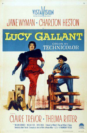 Люси Галлант (1955, постер фильма)