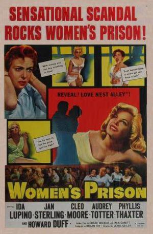 Женская тюрьма (1955, постер фильма)
