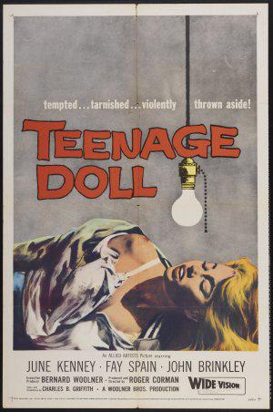 Кукла-подросток (1957, постер фильма)