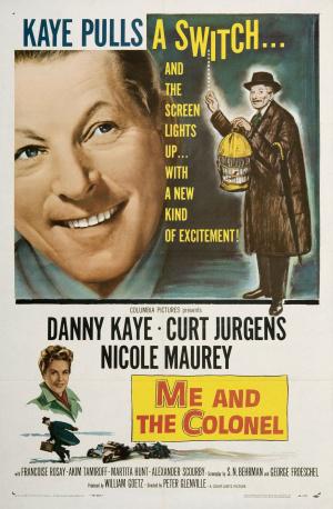 Я и полковник (1958, постер фильма)