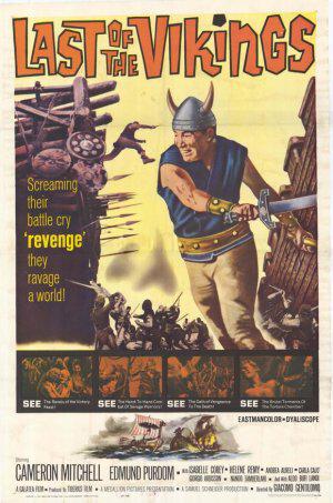 Последние викинги (1961, постер фильма)