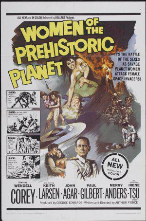 Женщины с доисторической планеты (1966, постер фильма)