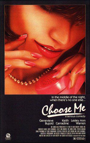 Выбери меня (1984, постер фильма)