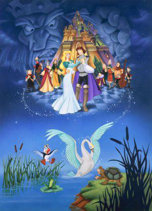 Принцесса Лебедь (1994, постер фильма)
