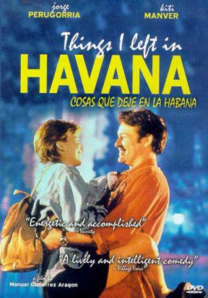 Вещи, которые я оставил в Гаване (1998, постер фильма)