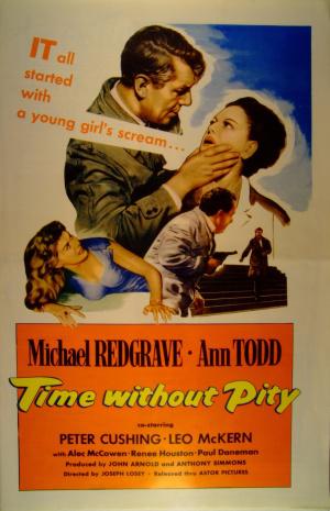 Безжалостное время (1957, постер фильма)