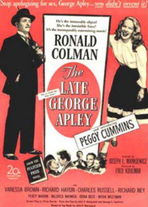 Покойный Джордж Эпли (1947, постер фильма)