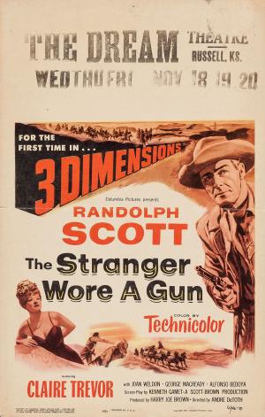 Незнакомец с револьвером (1953, постер фильма)