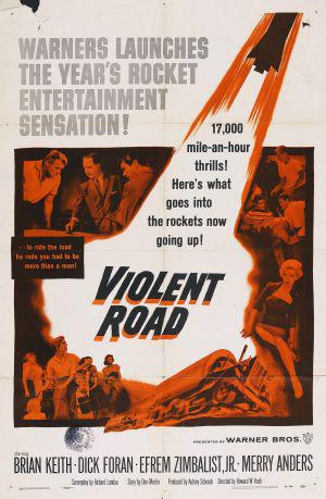 Жестокая дорога (1958, постер фильма)