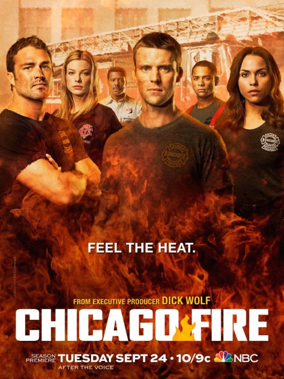Пожарные Чикаго (2012, постер фильма)