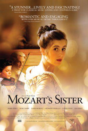Сестра Моцарта (2010, постер фильма)